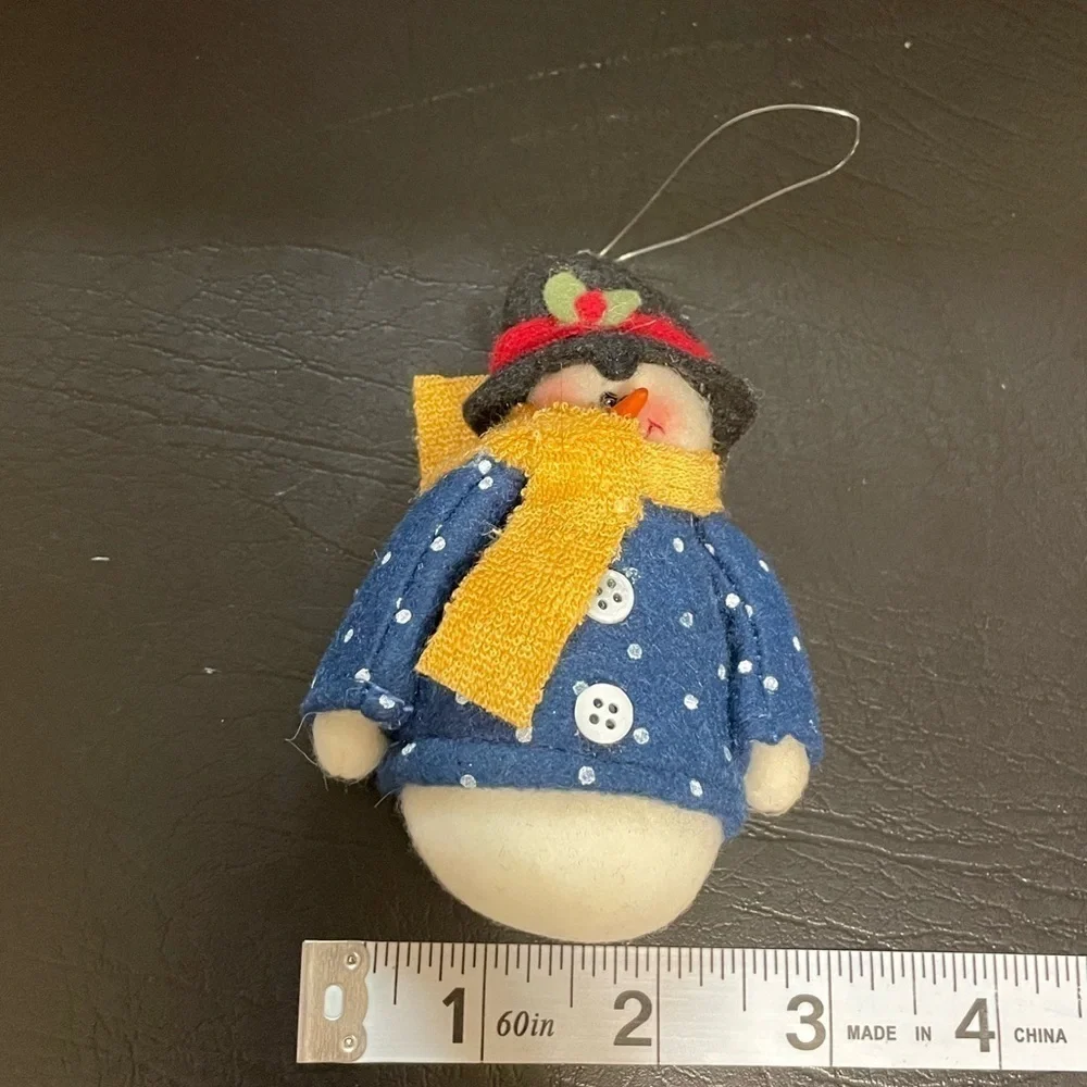 Snowman ornament felt Christmas decoration xmas decor